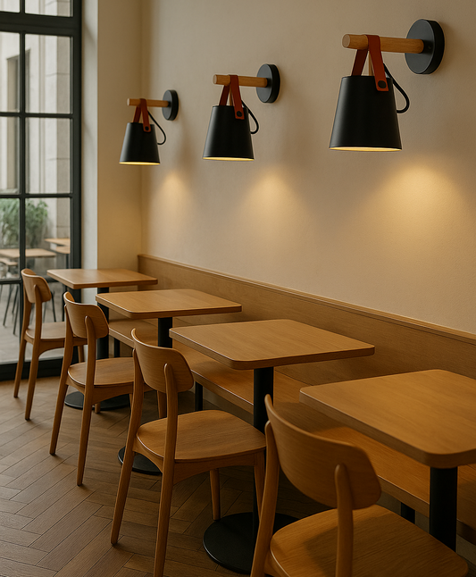 Modern Hanging LED Wall Light for Home & Café