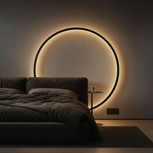 Circular LED wall lamp home designer Decor Circle