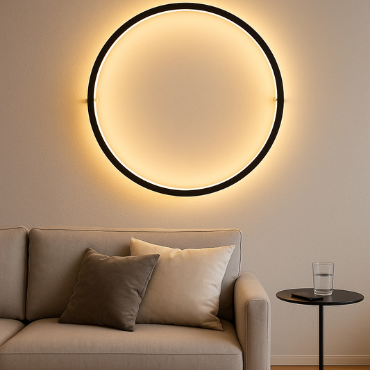 Circular LED wall lamp home designer Decor Circle