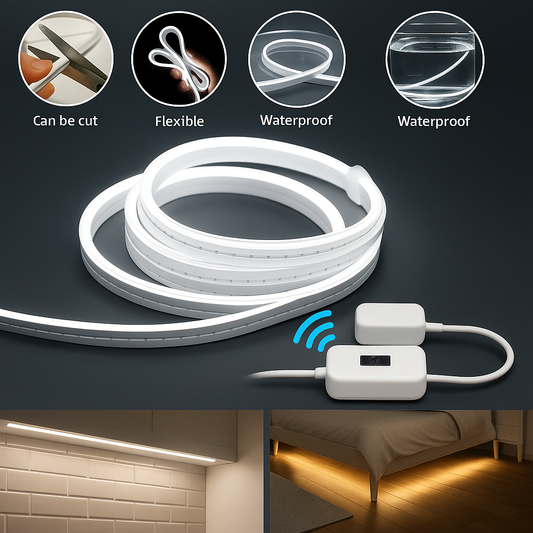 Neon LED Light Strip with USB Smart Gesture Sensor Waterproof