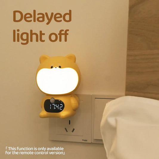 Cute Pet Wall Lamp Plug-In Induction - Sensor & remote