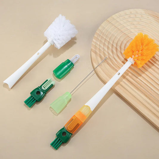 5-in-1 Bottle & Cup Cleaning Brush Set