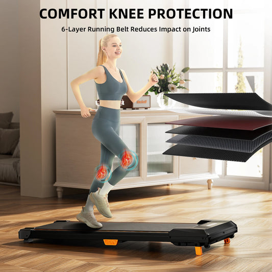 Portable Folding Incline Treadmill for Home
