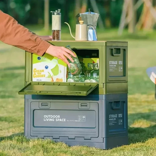 Camping Storage Box – Foldable & Multi-Purpose Organizer