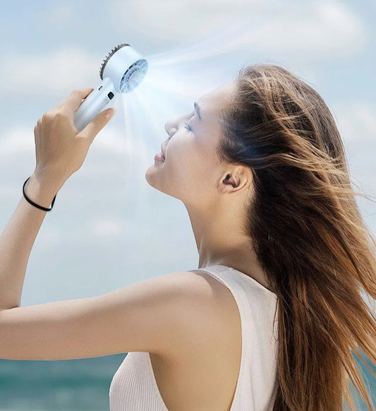 Portable Ice Compress Cooling Fan – 5200mAh