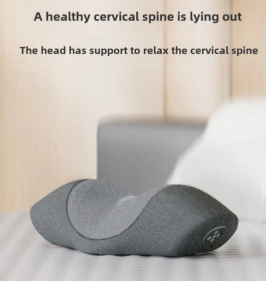 Electric Cervical Massage Pillow – Rechargeable Memory Foam