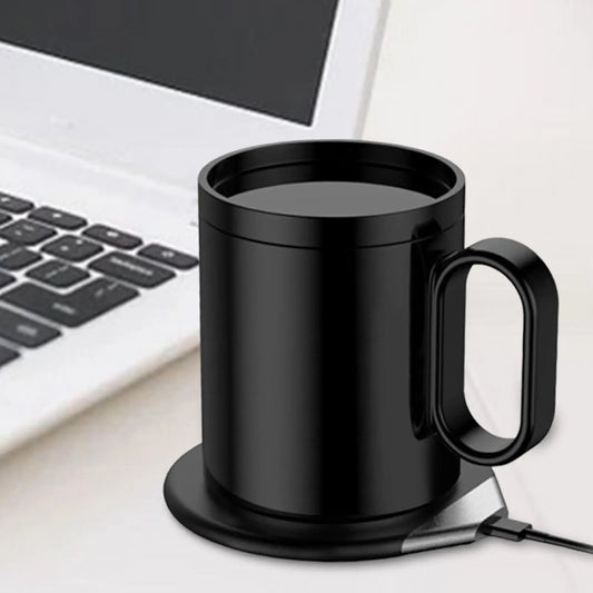 Coffee Mug Warmer and Mug Set – USB Electric Desk Cup Warmer