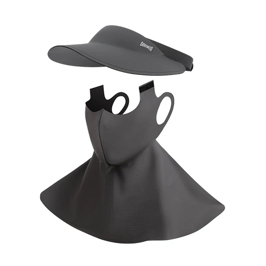 UPF50+ Sun Protection Hat & Face Mask Set