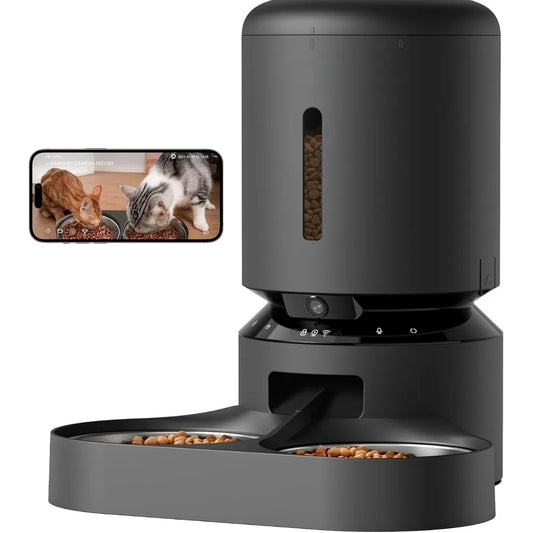 Automatic Cat Feeder with Camera – 1080P HD