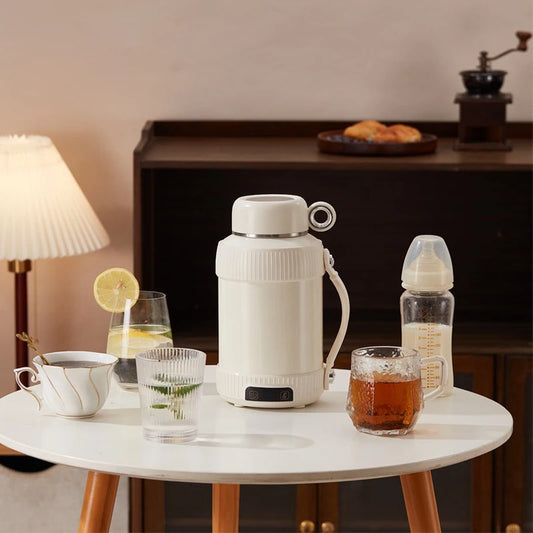 Portable 1.2L Electric Kettle – Stainless Steel Travel