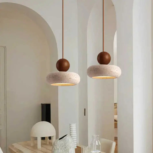 Modern Stone Glow Pendant Light