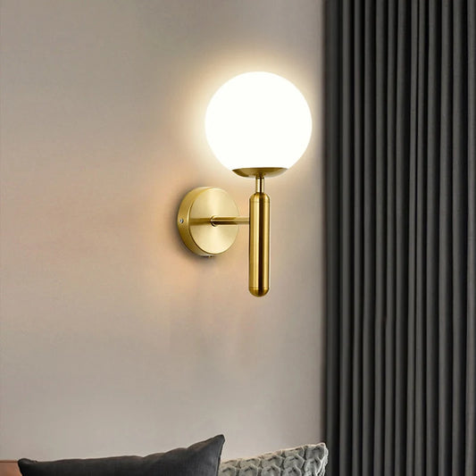 Modern Brass Wall Lamp