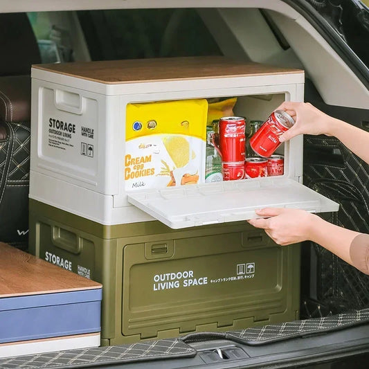 Camping Storage Box – Foldable & Multi-Purpose Organizer