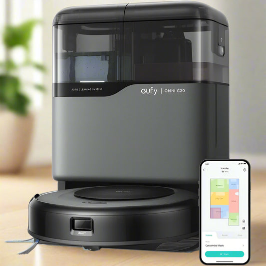 Robot Vacuum Omni C20 – Self-Emptying Vacuum & Mop Combo