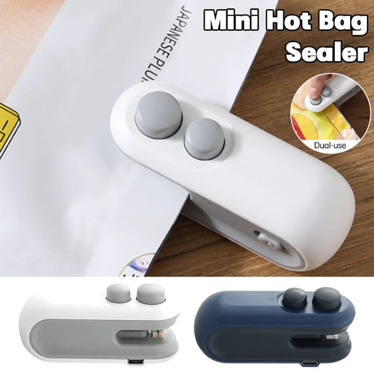 Mini 2-in-1 Heat Bag Sealer & Cutter