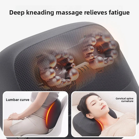 Smart Lumbar & Abdominal Hot Compress Massage Pillow