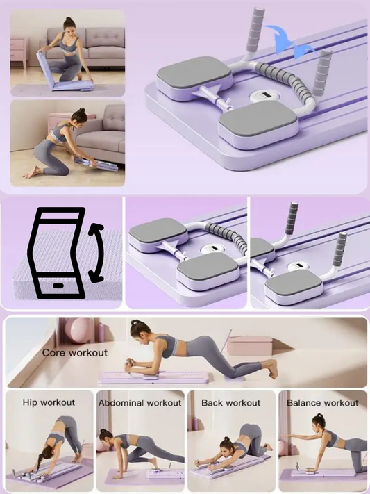 Foldable Home Pilates Ab Board