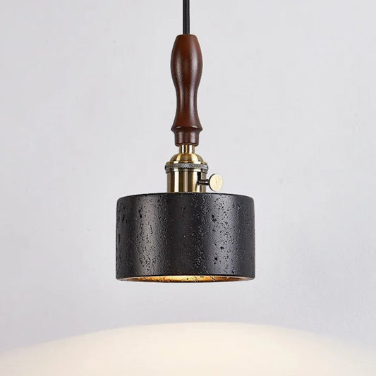 American Vintage  Travertine Pendant Lights