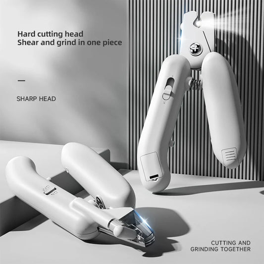 2-in-1 Pet Nail Clippers with Grinder