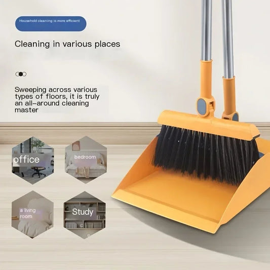 EasyClean Broom & Dustpan Kit