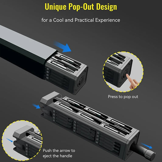 44‑in‑1 Precision Screwdriver Set – Fix It Like a Pro, Anytime, Anywhere!