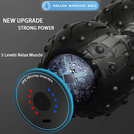 Rechargeable 5 Gears Vibrating Massage Ball