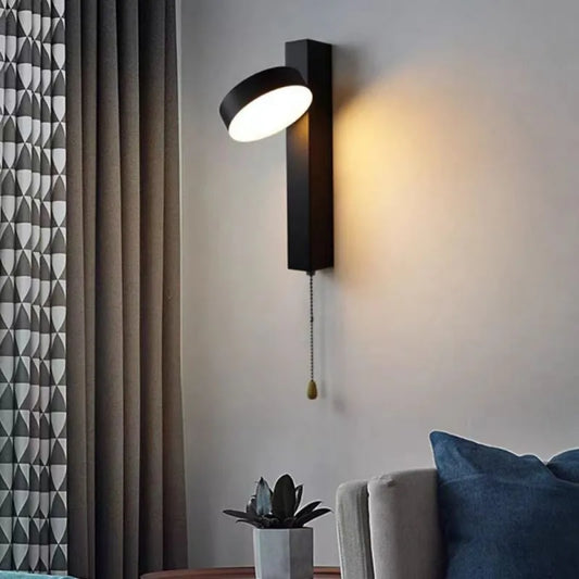 Nordic Modern Indoor LED Wall Lamp Rotatable Bedside