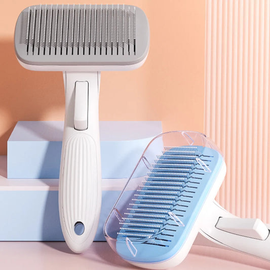 Stainless Steel Pet Hair Cleaning Comb