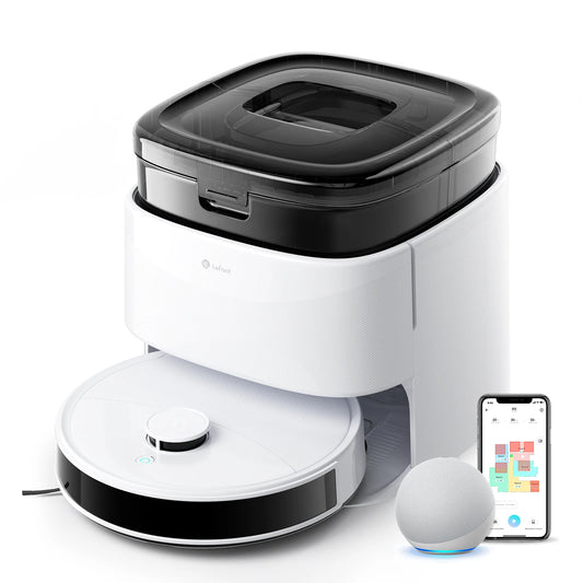 Mini Station, Large Capacity LiDAR Robot Vacuum Mop